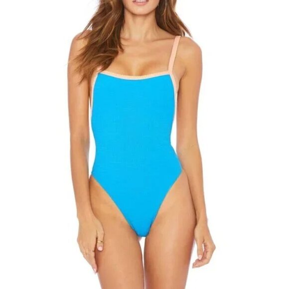ELLEJAY Natalia Women's Blue One Piece Swimsuit Size Small - Picture 14 of 14